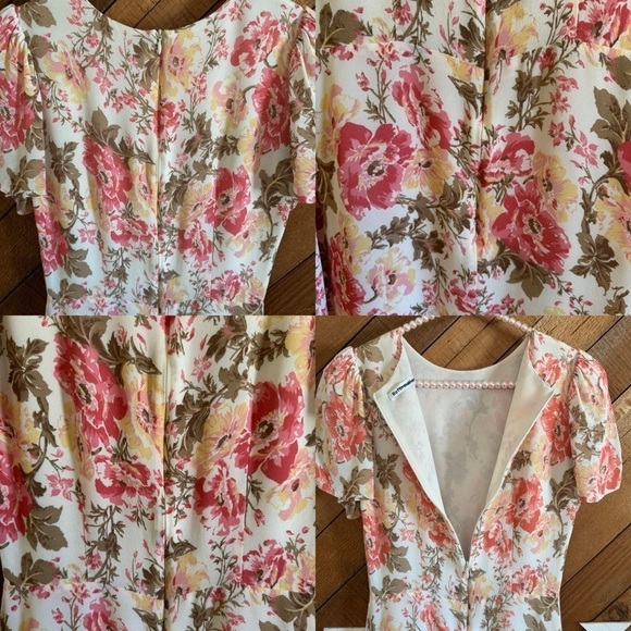 Reformation Beesley floral mini dress in Farrah size 8 - Picture 10 of 16